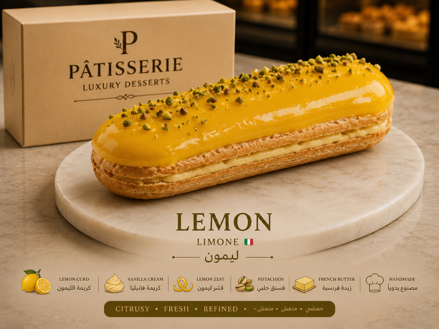 Éclairs LEMON