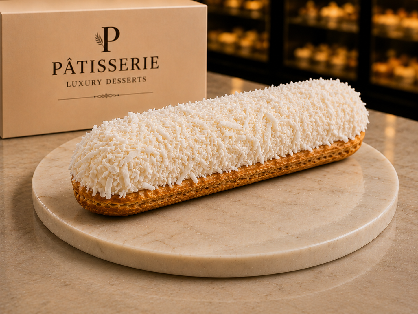 🇫🇷 Fransk Kokos Éclair