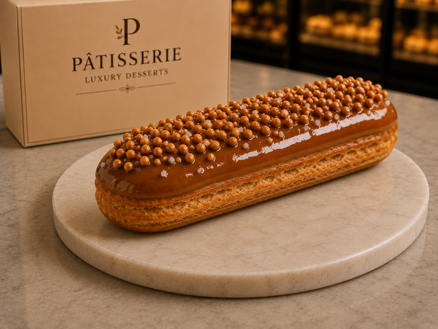 🇫🇷 Salted Caramel Éclair