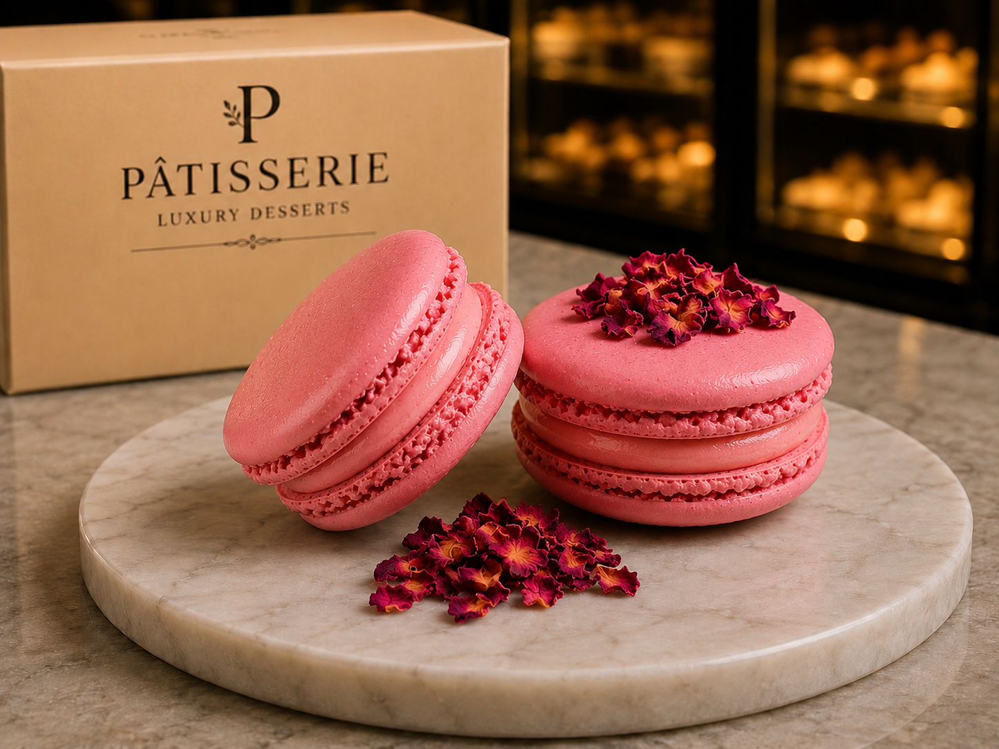 🇫🇷 Fransk Rose Macaron