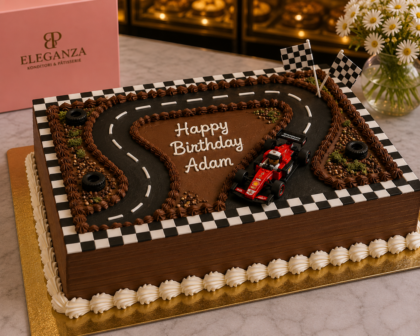 Racing Chocolate Dream Cake đïžđ