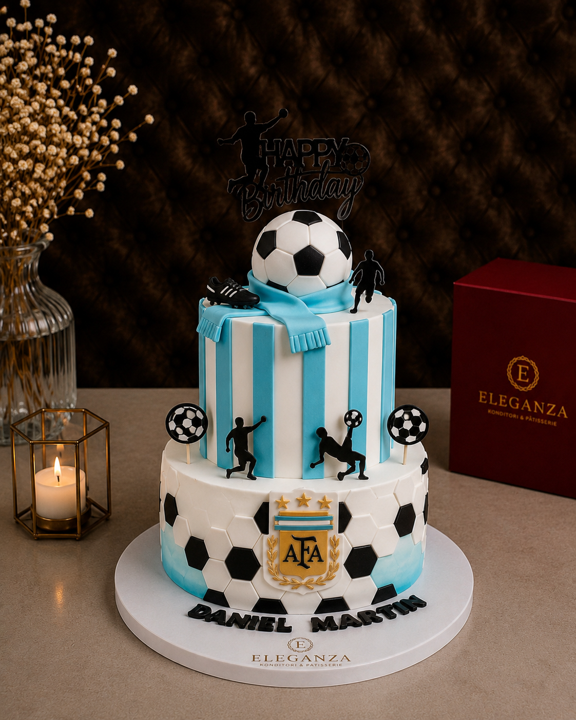 Eleganza Football Champion Cake