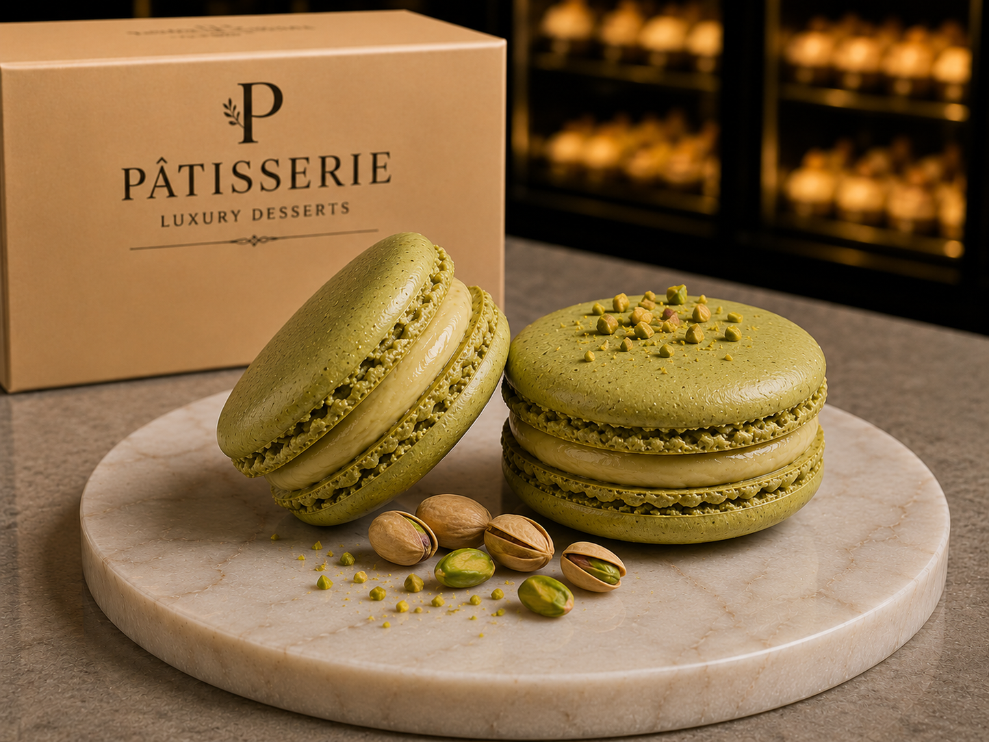 🇫🇷 Fransk Pistage Macaron