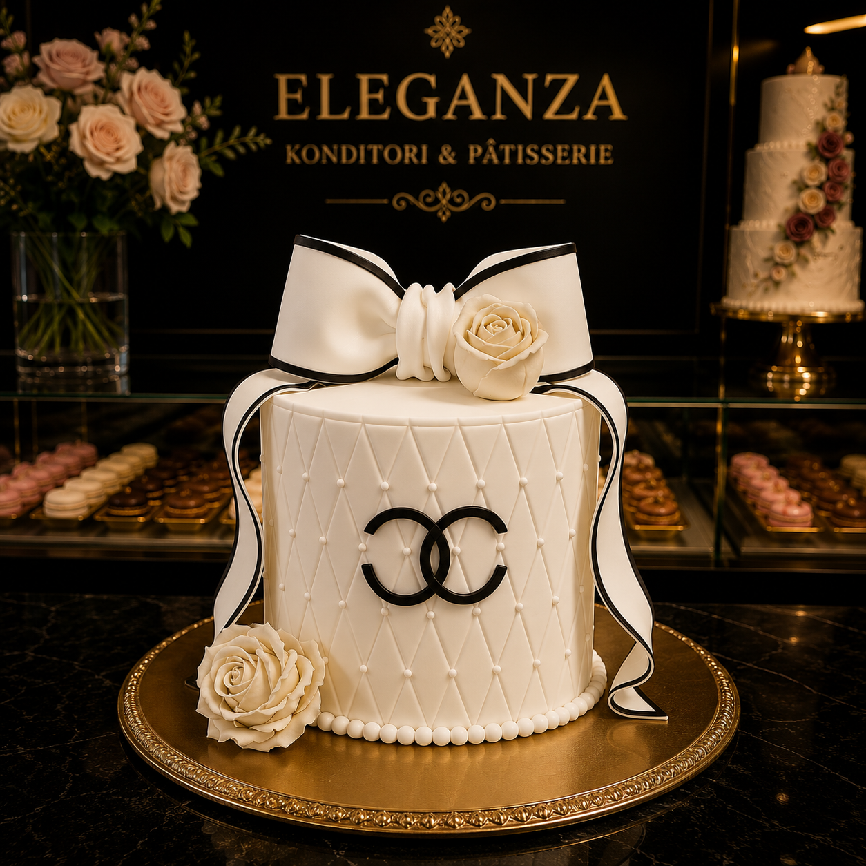 Eleganza Couture Cake