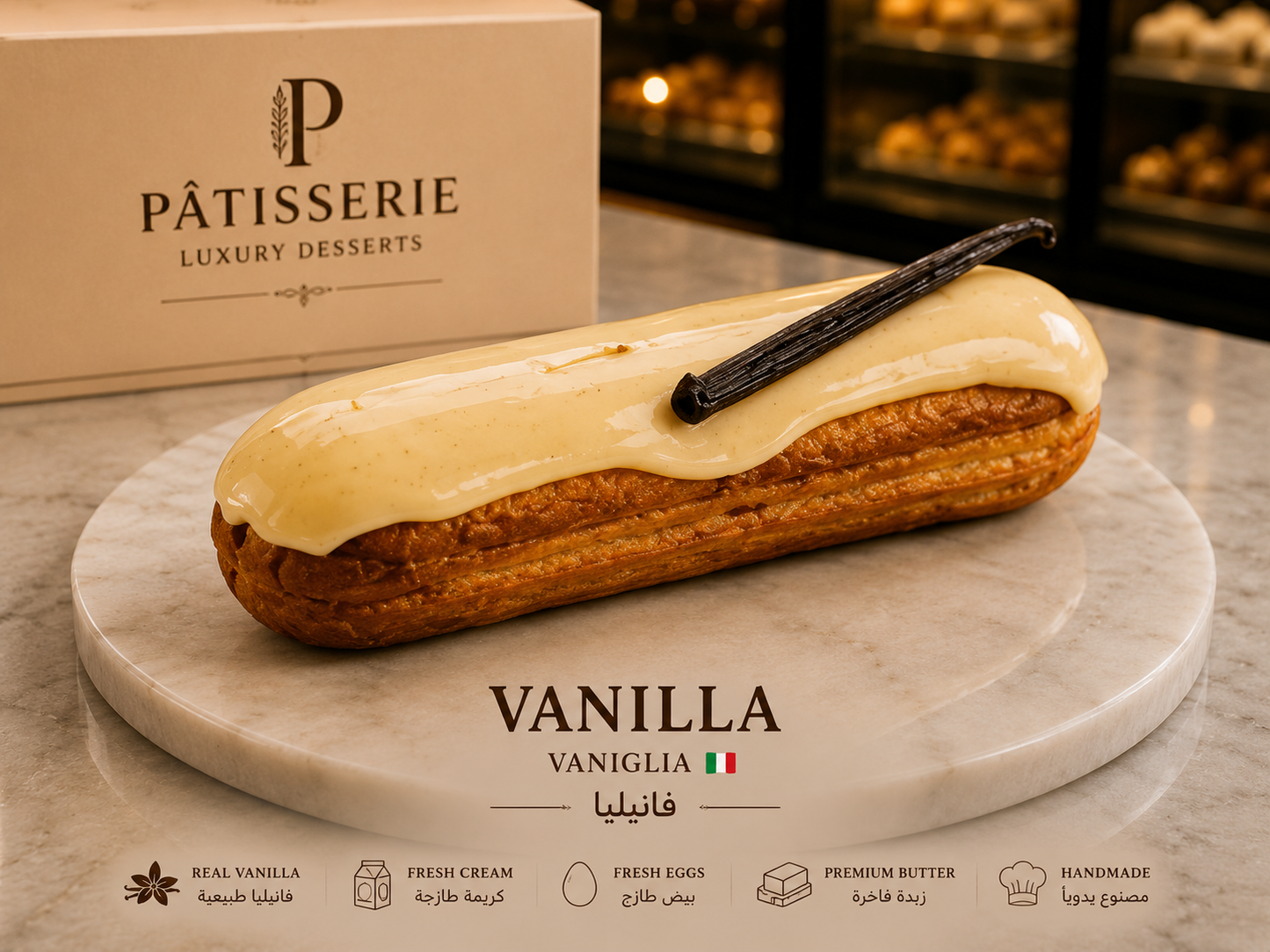 Éclairs VANILLA