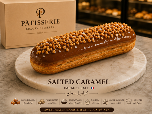 Éclairs SALTED CARAMEL