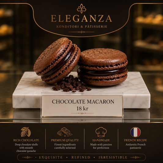 CHOCOLATE MACARON