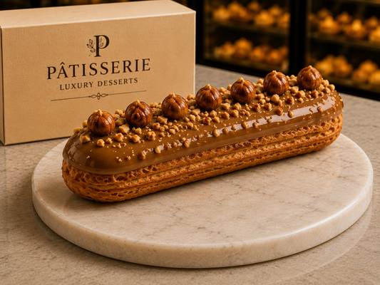 🇮🇹 Italiensk Hasselnöt Éclair