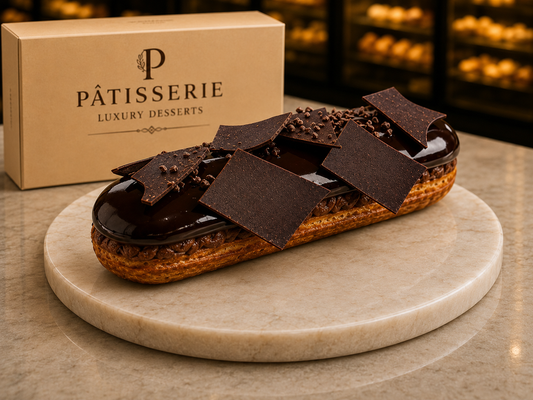 🇮🇹 Italiensk Mörk Choklad Éclair