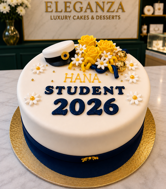 Elegant svensk studenttårta 2026