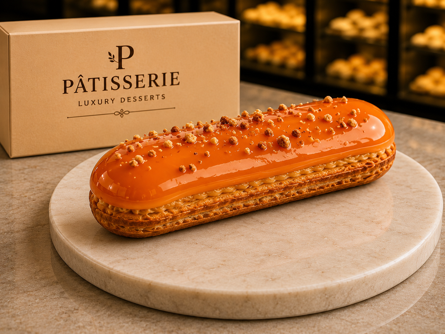 🇮🇹 Italiensk Aprikos Éclair