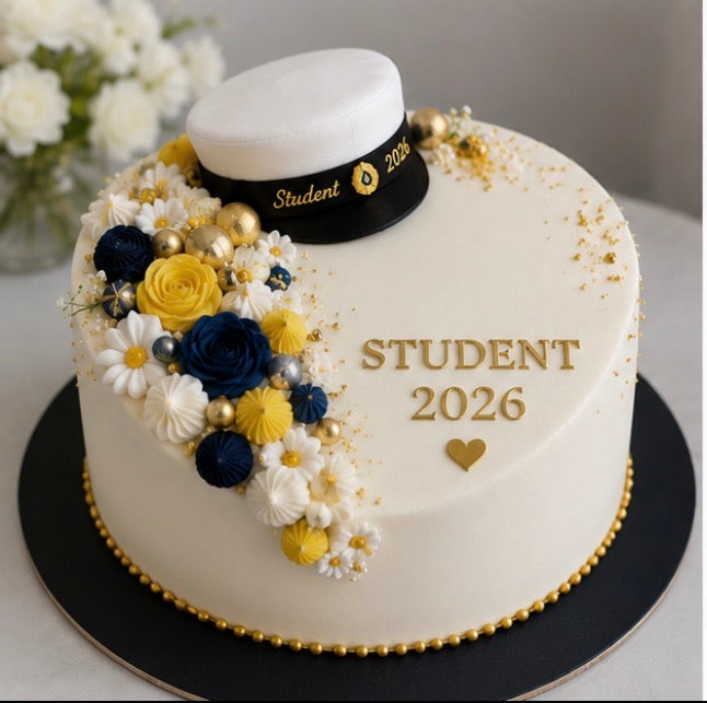 Exklusiv Studenttårta 2026 – Modern Scandinavian Style