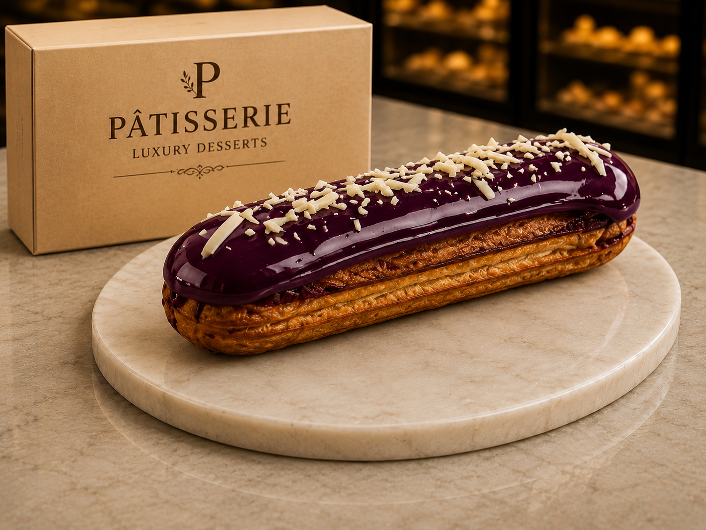 🇮🇹 Italiensk Blueberry Éclair