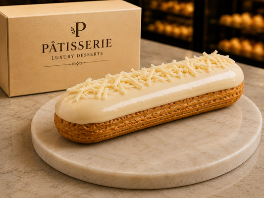 🇮🇹 Italiensk Vit Choklad Éclair