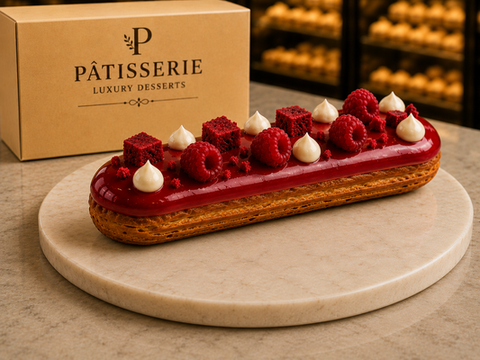 🇮🇹 Italiensk Hallon Éclair