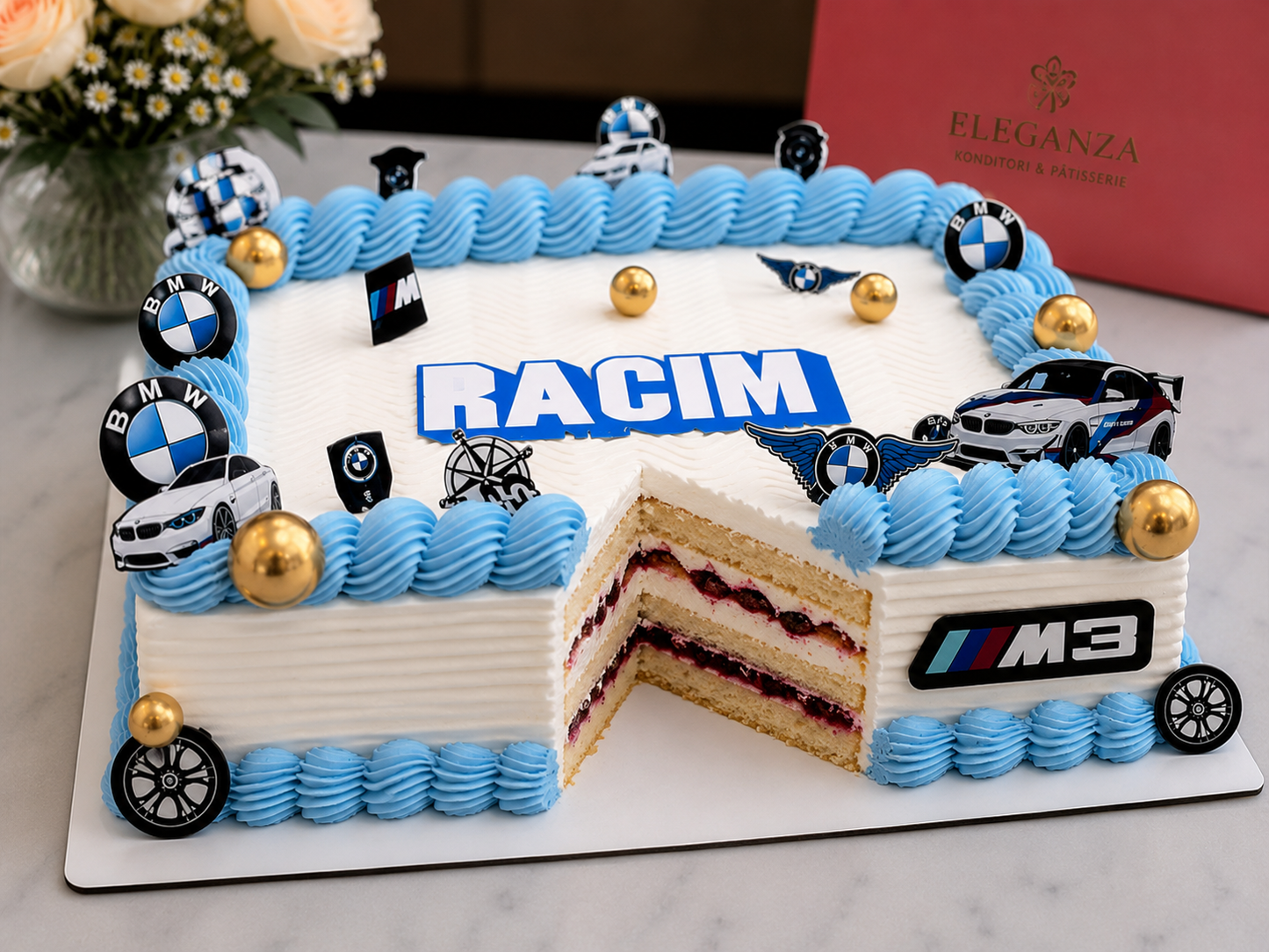 BMW M3 Celebrationstårta 🚗