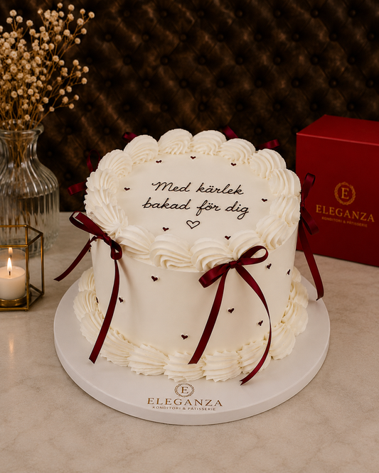 Eleganza Signature Ribbon Cake