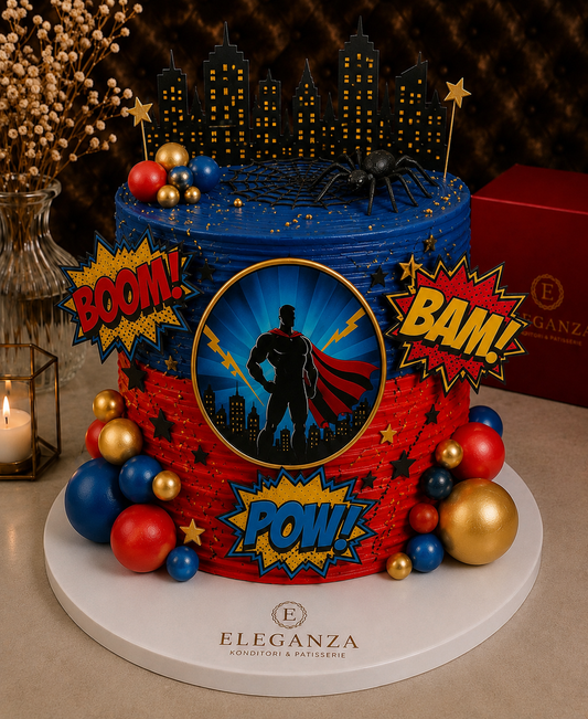 Hero City Celebration Cake